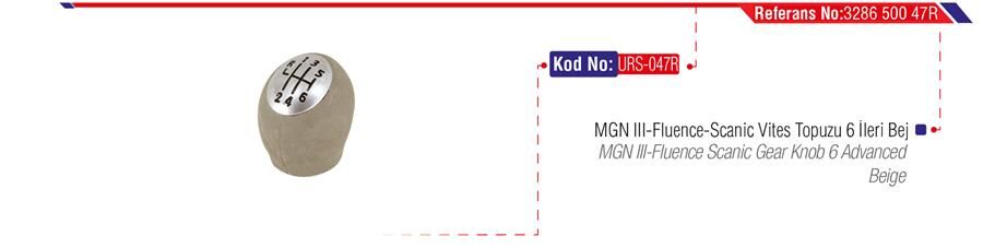 VİTES TOPUZU MGN III- FLUENCE BEJ