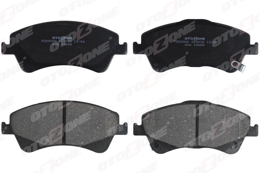 ÖN BALATA AURIS-COROLLA 2.0D-4D-2.2D 07 AVENSIS-VERSO 1.6-1.8-2.0-2.0D 09 COROLLA 1.4D 09 GDB3479