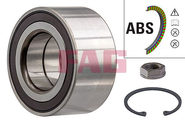 ÖN TEKER RULMANI OPEL CORSA F-CORSA e 19> PEUGEOT 208-2008 19> CITROEN C4 20> DS3 19> 40.3x78x38
