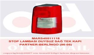 STOP LAMBASI DUYSUZ SAĞ TEK KAPI PARTNER-BERLINGO 96-05