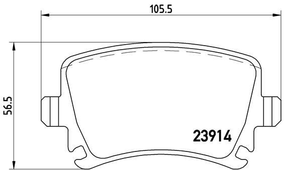 ARKA BALATA PASSAT-CC-CADDY-GOLF5-GOLF6-JETTA-A3-A6-LEON-OCTAVIA-SUPERB 04 >