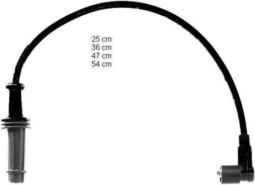BUJİ KABLOSU TAKIMI PEUGEOT P106-P306-P405-PARTNER CITROEN BERLINGO-XSARA-SAXO-ZX-BX-AX-C15 1.1 TU1 1.3 TU2 1.4 TU3 1.6 TU5