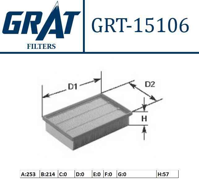 HAVA FILTRESI (VW PASSAT 97-05  AUDI A4 95-01  A6 98-05  SKODA SUPERB 02-08)
