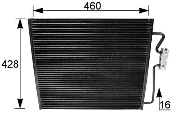 KLIMA RADYATORU BMW M51 M60 M62 M73 E38 95>01