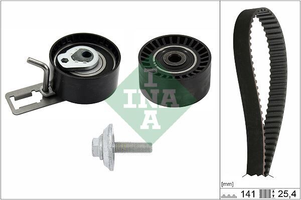 EKSANTRİK GERGİ KİTİ 141 DİŞ P207--P208-P301-P308-P508-P2008-P3008-P5008 08> PARTNER-BERLINGO-RIFT ER-JUMPY-C5-C4-DS4-C3-DS3-DS5-C-ELYSEE 1.6 HDI DV6C DV6DTED- FOCUS III 1.6 TDCİ 11>COURİER 1.5 TDCİ