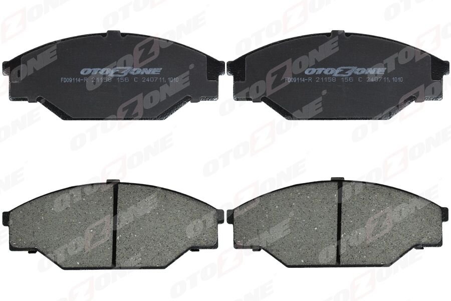 ÖN FREN BALATA TOYOTA HILUX 2.4L 2L-T LN85 LN145 4x2 90-04 / HIACE 2.4L 2L LH112 LH114 89->