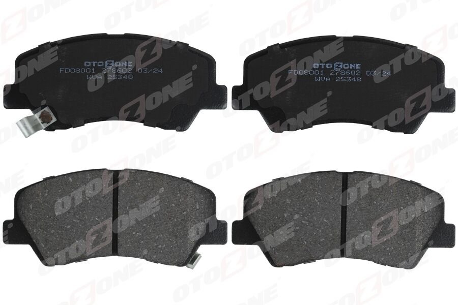 ÖN FREN BALATA HYUNDAI ACCENT BLUE 1.4L 1.6L benzinli 10-> 1.6L CRDi dizel 10-> / ELANTRA 1.6L D4FB G4FG 6 vites 16-> / KIA RIO 1.4L D4FC 11->