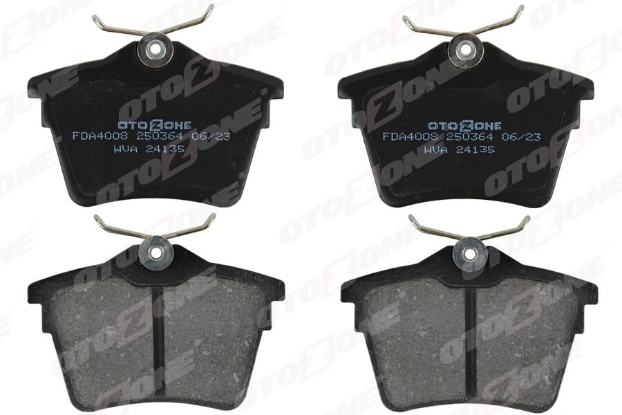 ARKA FREN BALATASI PEUGEOT P407 1.6 HDI 1.8-2.0 04> 607 00> CITROEN C5 08>