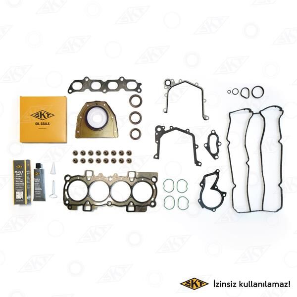 TAM TAKIM CONTA FOCUS II. C-MAX SİLİNDİR KAPAK CONTALI 1.6 16V. 100 HP 03.07--> BENZİNLİ MOTORLAR