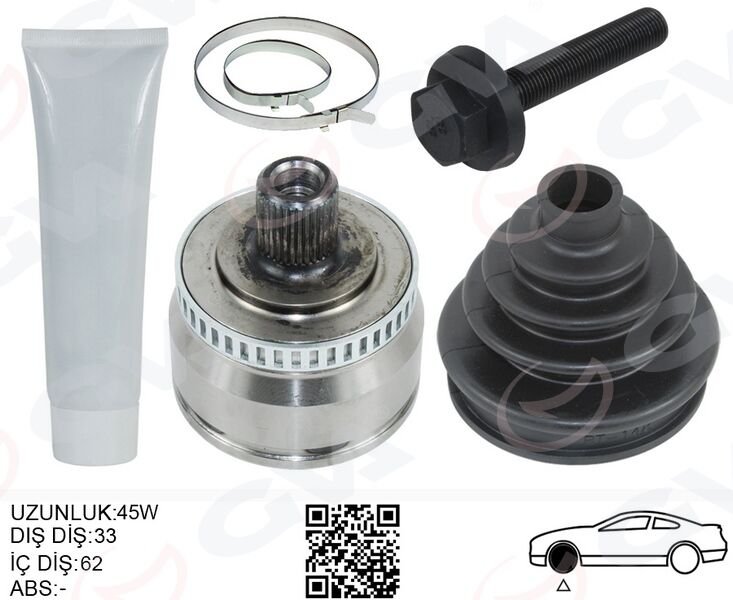 DIŞ AKS KAFASI VW PASSAT 97-05 AUDI A4 95-01