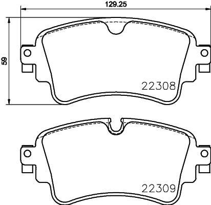 ARKA BALATA AUDI A4-A5-A7-Q5-Q7 2014 >