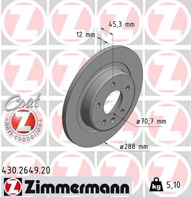 ARKA FREN AYNASI INSIGNIA B 2017 >> 16 İNÇ 288x12x5DL DOLU