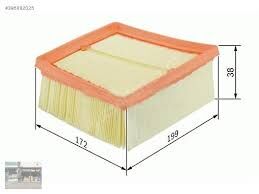 HAVA FİLTRESİ FORD FİESTA V 1.6 TDCİ 90HP 11.04-