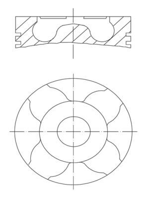 PİSTON SEGMAN FOCUS/C-MAX/PARTNER 2/BERLİNGO/C4/C5/308 1.6 TDCİ/ HDİ 90-110 PS DV6 EURO 4 0.60 -0 .20 KISA ÇAP: 75MM