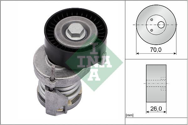 ALTERNATÖR GERGİ RULMANI KÜTÜKLÜ POLO-GOLF4-BORA 1.6-1.4-1.6 16V AEE-ALM-AFH-AHW-BBY-BKY-BBZ-BCB