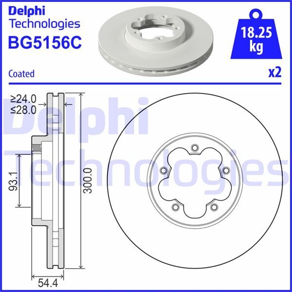 ON FREN DISK AYNA TRANSIT V348 3.2 200PS 06 ></i> A.CEKER OLCU 300 28