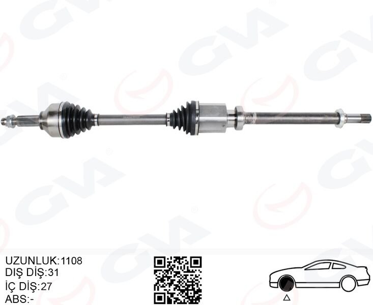 KOMPLE AKS ÖN SAĞ CUSTOM 17> 2.0 ECOBLUE AUTO AM