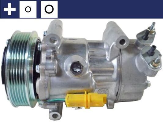 KLİMA KOMPRESÖRÜ PEUGEOT P206 01> P1007 05> PARTNER 96>15 BIPPER 08> CITROEN C2 03>10 C3 02>10 NEMO 08> BERLINGO 96>15 XSARA 99>11 1.1-1.4-1.6 FIORINO 1.4 MINI R56-R59-R60