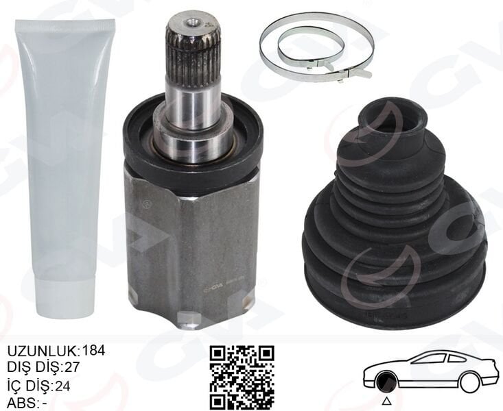 AKS MILI ÖN İÇ SOL BMW F20 F30 F32 F34 F36 F10 F12 F13 F06 F07 F01 E70 F15 E71 E72 xDrıve SANZIMAN TARAFI UZUNLUK-> 184MM