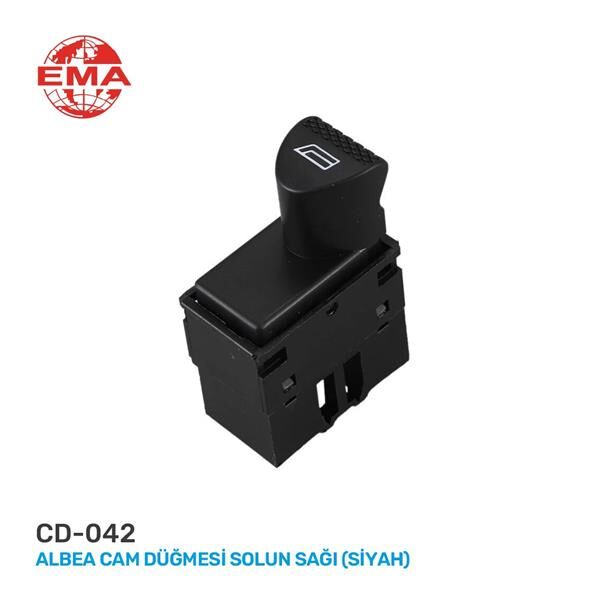 CAM AÇMA ANAHTARI FIAT ALBEA SOL KAPI SAĞ CAM TEKLİ - SÜRÜCÜ