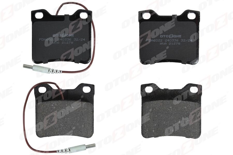FREN BALATASI ARKA MERCEDES W638 B901 B902 . PEUGEOT 406 605