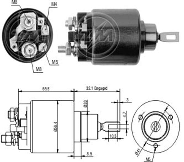12V VW-FORD-MERCEDES 2 CIVATALI CBS-B602