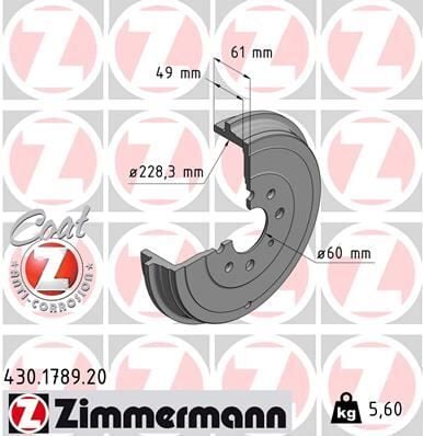 ARKA KAMPANA CORSA D 07> CORSA E 14> ADAM 13> PUNTO-GRANDE PUNTO 05> 274x228x61x48x4DL 14 İNÇ 51901444-51901443-55703043