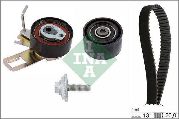 EKSANTRİK GERGİ KİTİ OPEL ASTRA L 21> CORSA F 19> PEUGEOT P2008-P3008 II-P301- P308 II-P5008-P508-EX PERT-PARTNER CITROEN BERLINGO-C3 III-C4-C-ELYSEE-JUMPY III 1.5 TDCI-BlueHDI Euro6 / FOCUS IV 17> C