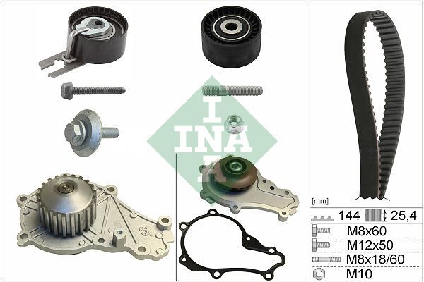 EKSANTRİK GERGİ KİTİ DEVİRDAİM 144 DİŞ EURO4 P206-P307-C1-C2-C3-BIPPER -NEMO-XSARA 1.4 HDİ FIEST A FUSION 02>08 1.4 TDCI 2S6Q8A615AB-2S6Q8591BA