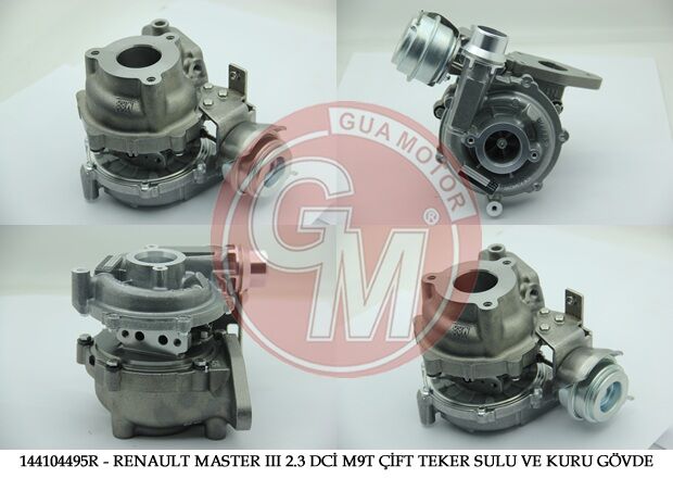 TURBO ŞARJ RENAULT MASTER III 10> OPEL MOVANO B 10> 2.3dCİ M9T