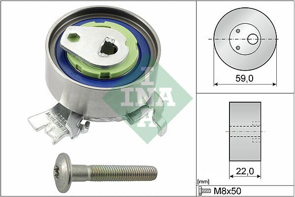 EKSANTRİK GERGİ RULMANI VECTRA B-C 1.6i 16V-1.8i 16V-ZAFIRA 1.6 16V-CORSA B-C 1.4i 16V-1.6i 16V