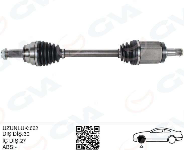 KOMPLE AKS ÖN SOL BMW X5 E70 F15 X6 F16 E71 E72 662MM
