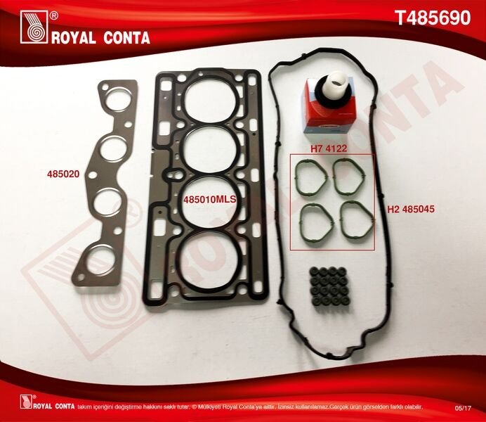MOTOR TAKIM CONTA CLIO II 01>06 CLIO III 05>14 CLIO IV 12>SYMBOL II 08>14 LOGAN 04> SANDERO 08> 1.2 16V D4F