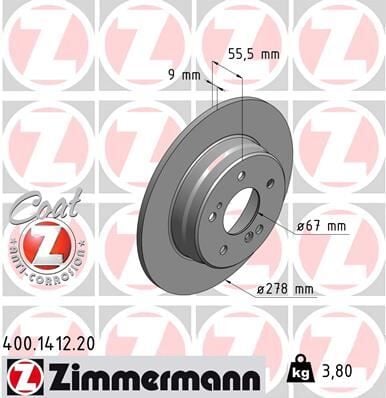 FREN DISKI ARKA MERCEDES W202 W203 CL203 W210 C208 W124