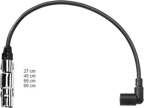 BUJİ KABLOSU TK GOLF IV AKL 98-01 -AUDI A3 1.6 8V 96 > FABIA-OCTAVIA-SUPERB 2.0. 1.6 8V 99 >