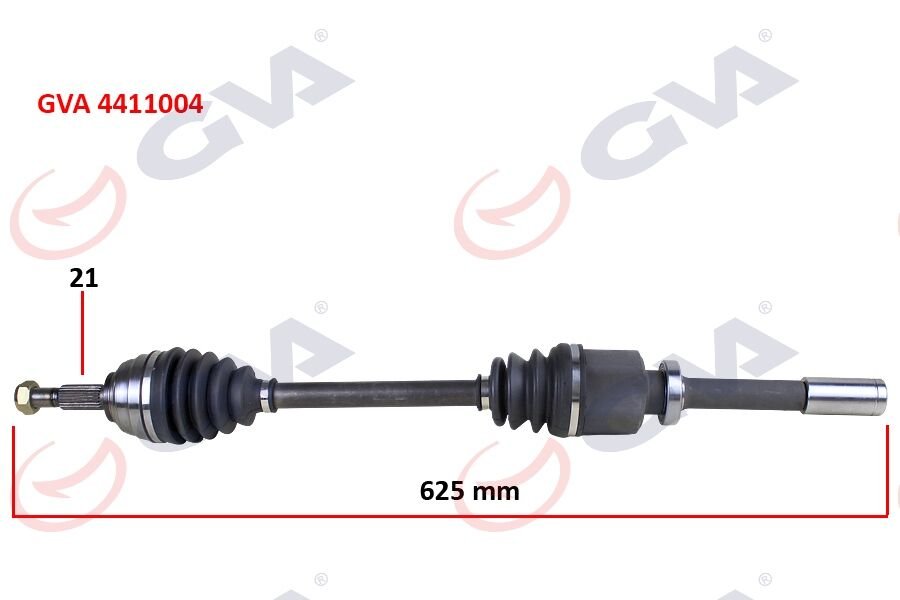 KOMPLE AKS SAĞ MEGANE II 1.6 16V 03-08 804mm AUTO.