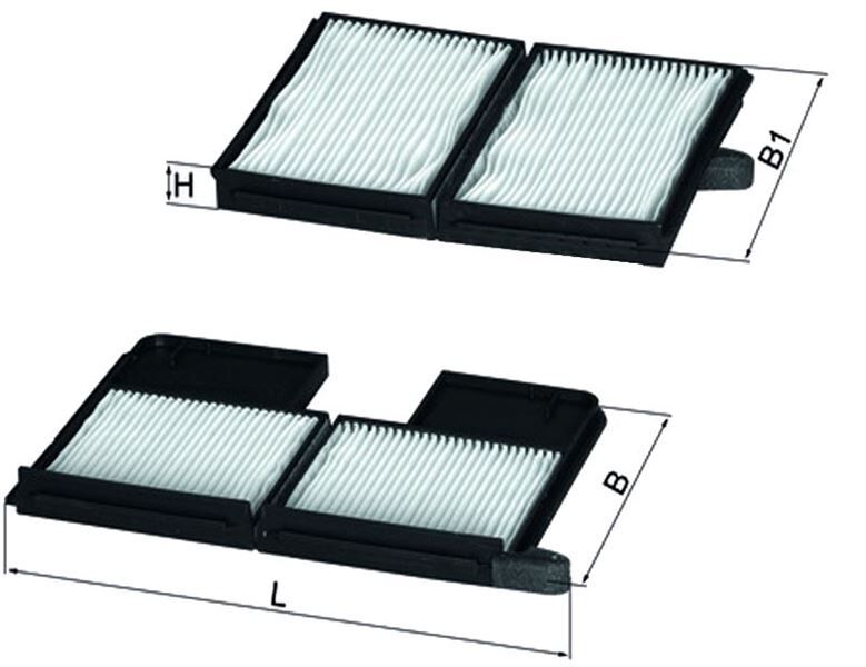 KABIN FILTRESI - (TOYOTA  AVENSIS 97/02/CORONA 92/97-CARINA-E 97/ )
