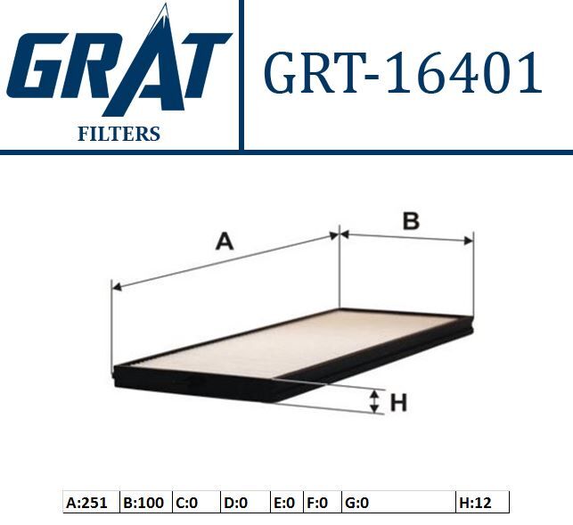 KABIN FILTRESI -  CIFTLI (HYUNDAI  ACCENT 03/06  ADMIRE  GETZ 00/10  MATRIX 05/)