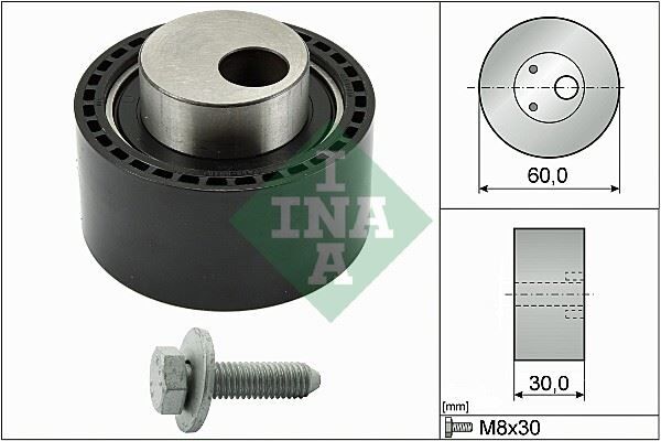EKSANTRİK GERGİ RULMANI AYARLI P206-P306-P307-P406-BERLINGO-JUMPER-JUMPY-DUCATO-XSARA 2.0 HDI 98-