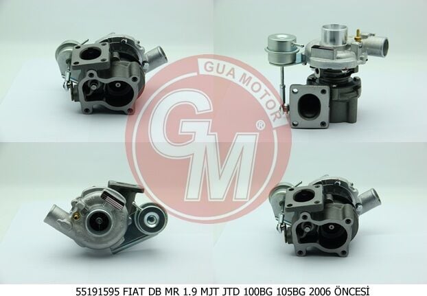 TURBO ŞARJ FIAT DB MR 1.9 MJT JTD 100BG 105BG 2006 ÖNCESİ