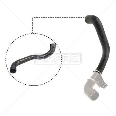 TURBOSARJ HORTUMU SOL MERCEDES SPRINTER B901>B905 BUYUK