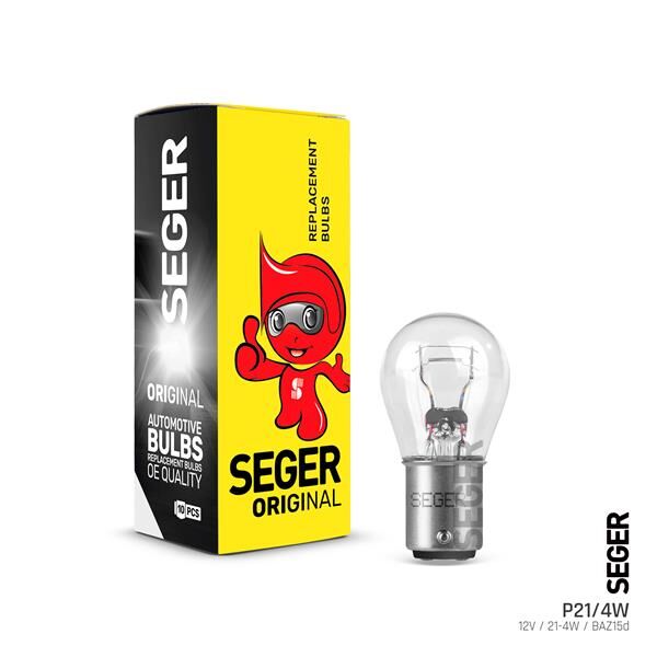 AMPUL P21/4W 12V 21/4W 1016 BAZ15D STANDART YENİLEME