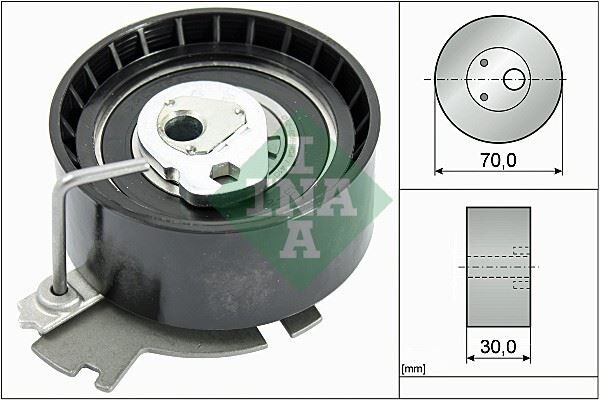 EKSANTRİK GERGİ RULMANI P206-207-307 1.6 16V 00- -PARTNER 1.6 08- -C2-C3-C4 1.6 16V-BERLINGO 1.6