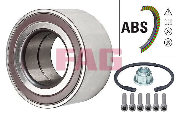 ÖN-ARKA TEKER RULMANI 51x96x50 VW TOUAREG-Q7-RANGEROVER III-PORSCHE CAYENNE ABS Lİ