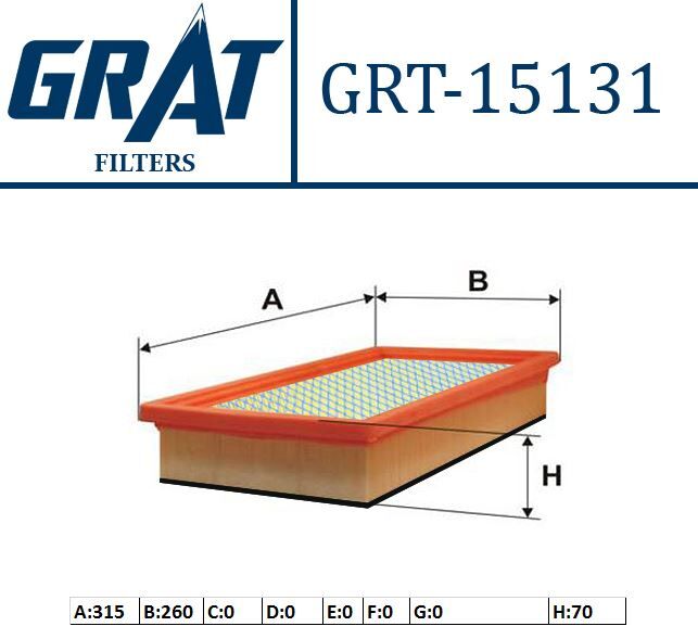 HAVA FILTRESI SUNGERLI (VW AMAROK 10-12) 2.0TSI 2.0TDI