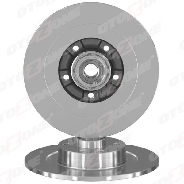 ARKA FREN AYNASI RENAULT LAGUNA III 07>15 LATITUDE 11> 300x11x9.5x5DELİK RULMANLI ABS SENSÖRLÜ