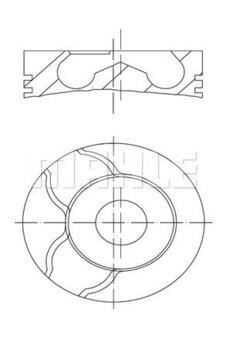 MOTOR PISTON SEGMAN 0.40 88.00 DUCATO III-IVECO DAILY-KARSAN JEST 11>14 2.3JTD C13 F1A EURO5 F1AE3481E