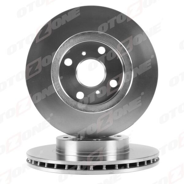 ÖN FREN DİSKİ HAVA KANALLI TOYOTA COROLLA 1.6L 4A-FE enjeksiyonlu AE101 AE111 92-00 255 çap x 4 bijon - Adet disk fiyatıdır