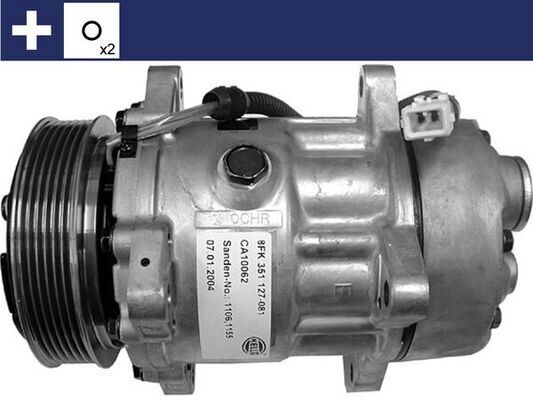 KLİMA KOMPRESÖRÜ PARTNER-BERLINGO-EXPERT-JUMPY-P205-P206-P306-P406-P806-C5-XSARA-BOXER-JUMPER- DUCATO 1.8İ-1.9D-2.0 HDI