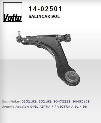 SALINCAK SOL  ( OPEL   ASTRA F   1998/2002   / VECTRA A     1988/1995 )